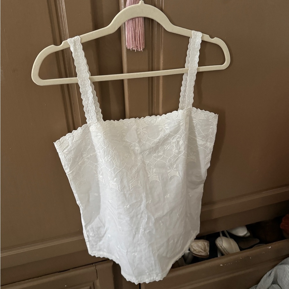 Sezane pajama tank and shorts BNWT! Size 4